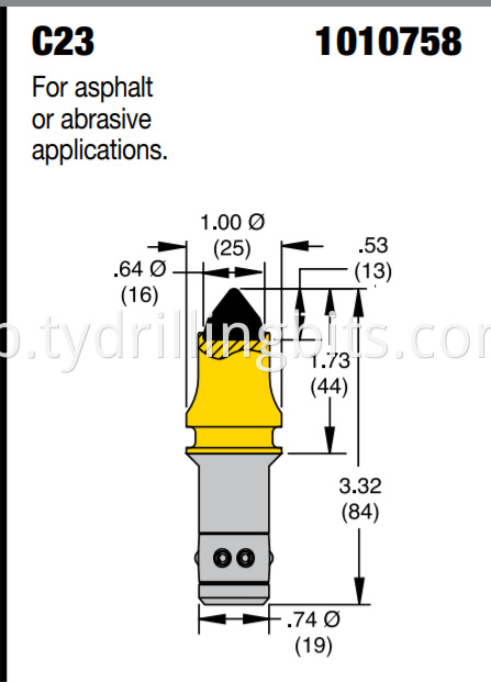 C23 teeth Drawing